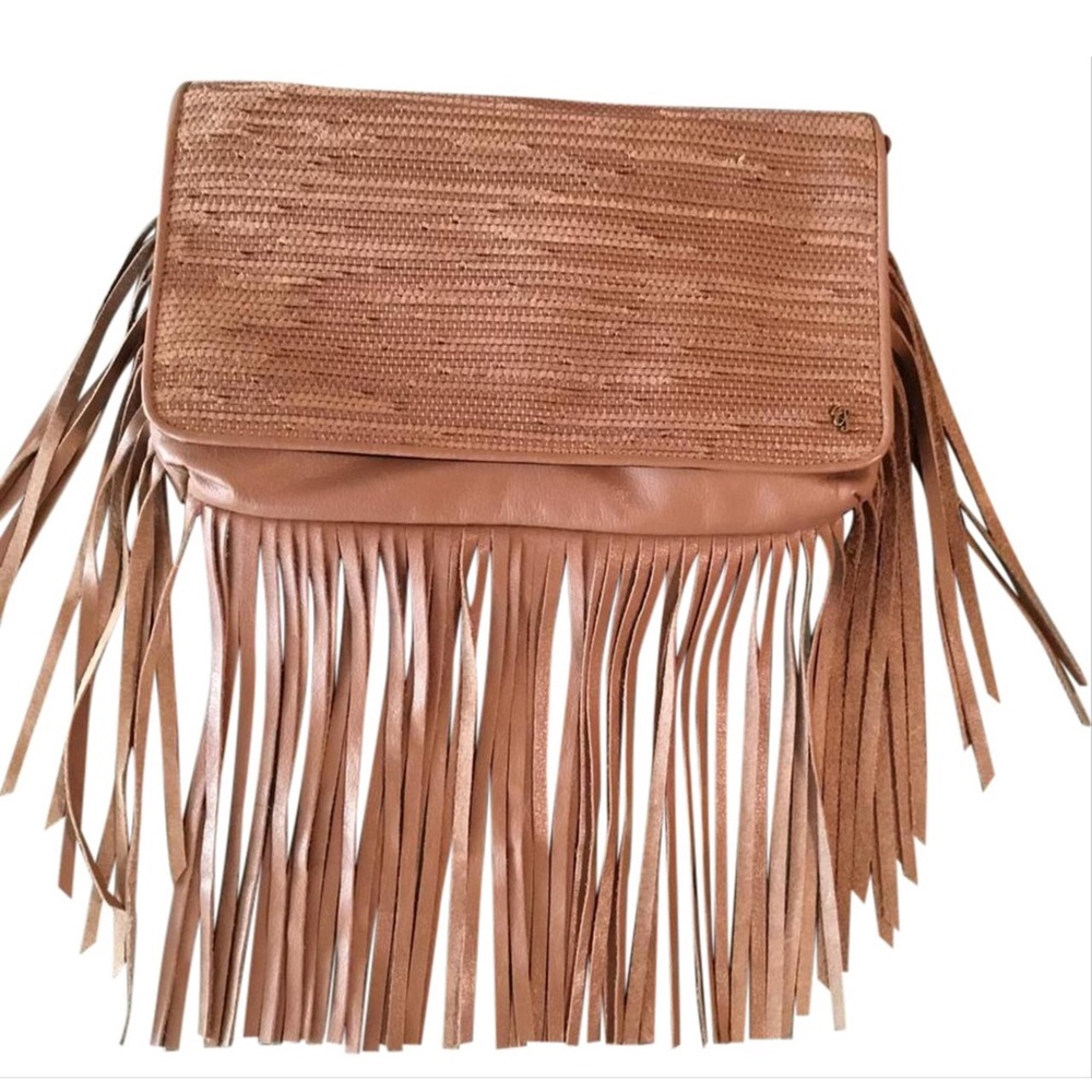Elliot Luca Bali Collection fringed shoulder bag